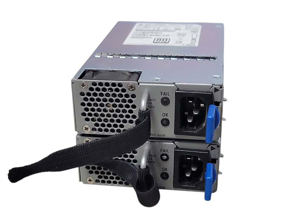 Lot of 2x Cisco N2200-PAC-400W 400 WATT NETWORK SWITCHING POWER SUPPLY _