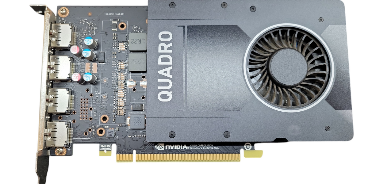 NVIDIA Quadro P2200 5GB GDDR5 Graphics Card | 4x Display Port