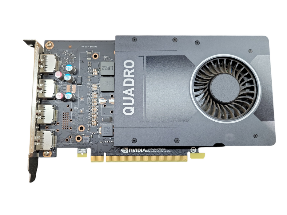 NVIDIA Quadro P2200 5GB GDDR5 Graphics Card | 4x Display Port !