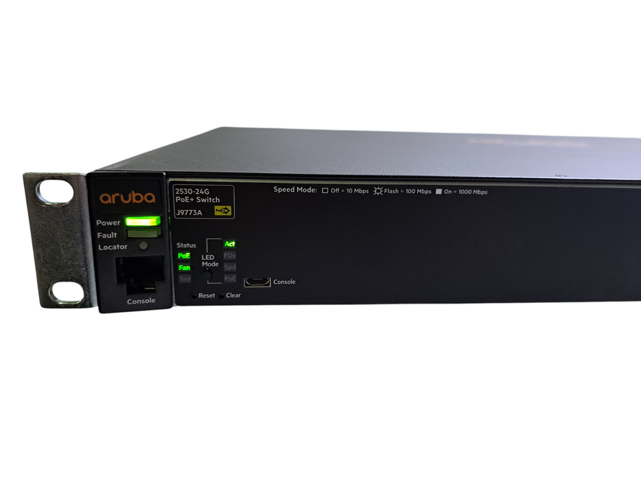 Aruba J9773A 2530-24G-PoE+ | 24 Port Gigabit PoE+ w/ 4x SFP Switch