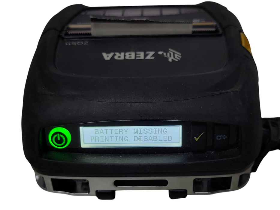 Zebra ZQ511 Mobile Bluetooth Wi-Fi Thermal Printer No Battery ZQ51-BUW0000 !