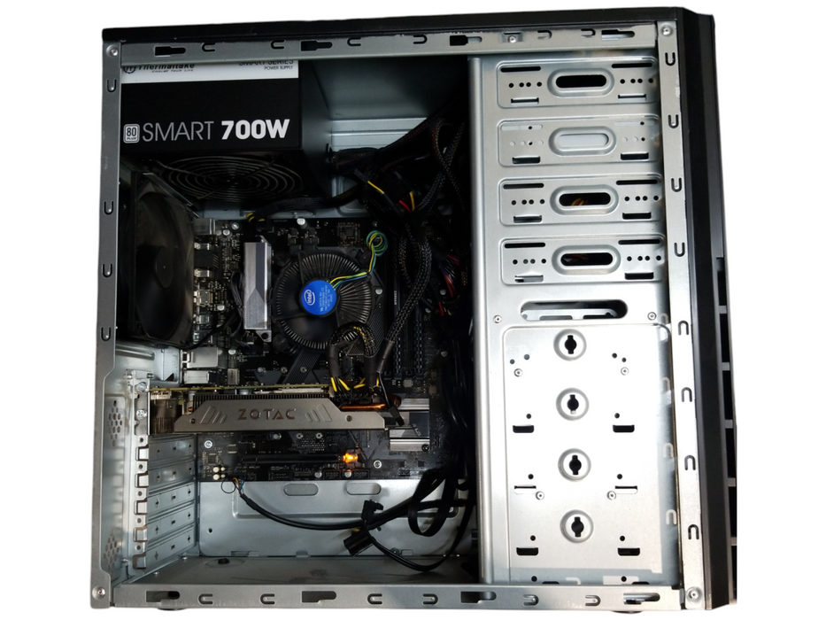 Custom PC w/ Asus H370M-Plus i7-8700K CPU 16GB RAM No HDD GTX970
