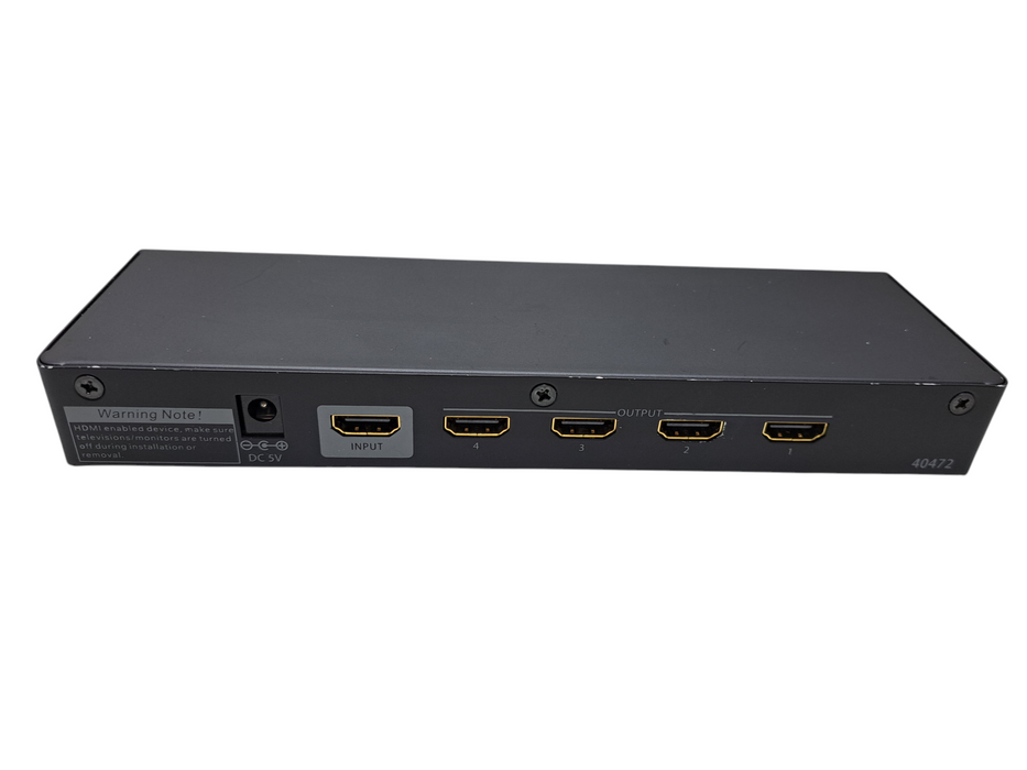 Cables To Go TRULINK 4-Port HDMI Splitter 40472