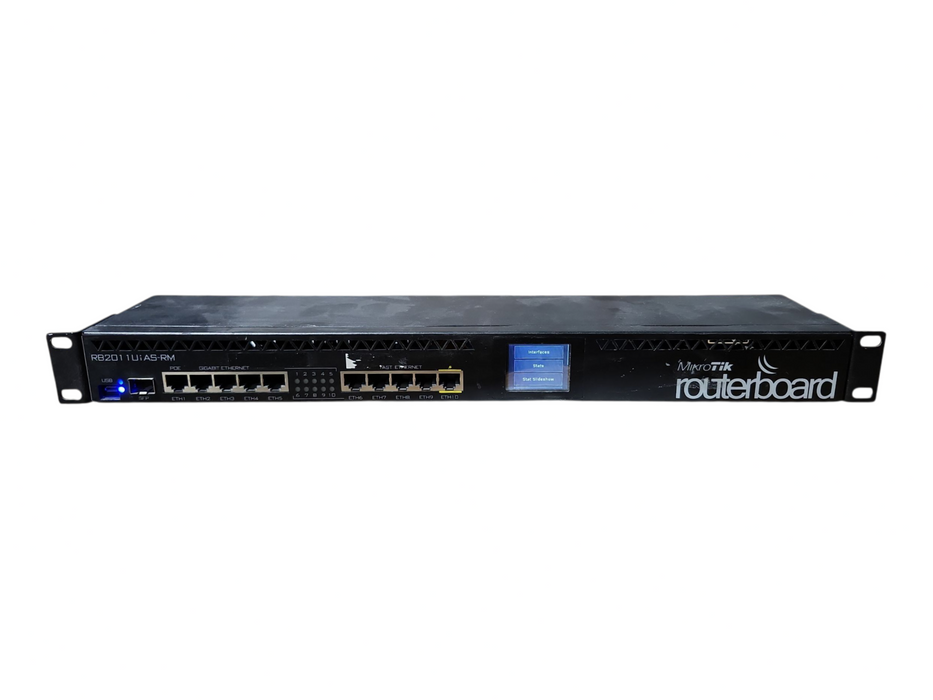 MikroTik RB2011UiAS-RM Routerboard Gigabit Router