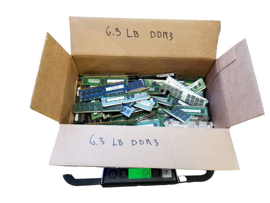 6.0 LBS Memory RAM DDR2 DDR3 PC & SERVER RAM