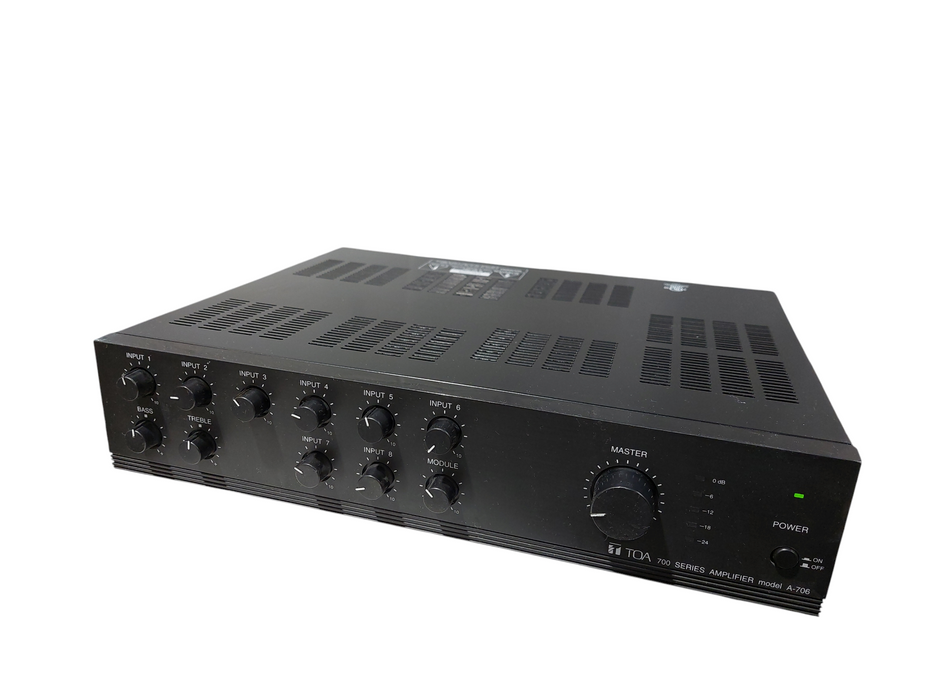 TOA 700 Series Amplifier Model: A-706 =