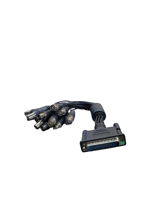 GXMRHWY D-Sub 15 Pin Connector Male 1 to 8 BNC Connector Female Cable 25CM