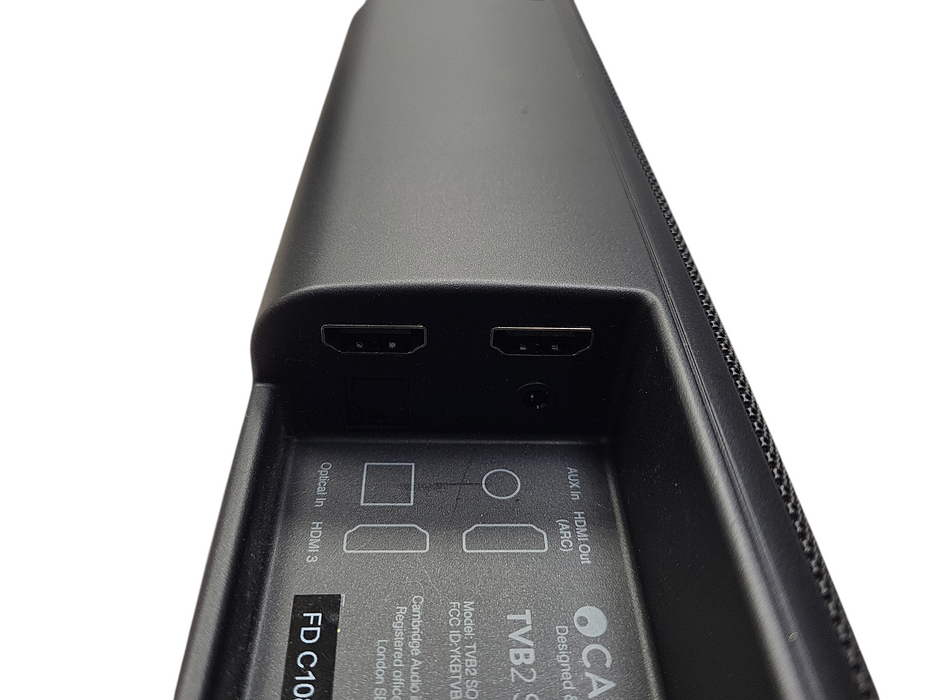 Cambridge Audio TVB2 (V2) Soundbar with Wireless Subwoofer  $