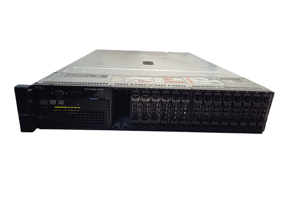 Dell PowerEdge R730 2x Xeon E5-2660 v3 16GB DDR4 H730Mini SAS HBA 2x750W $