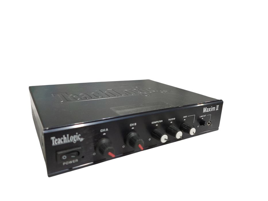 TechLogic Maxim 2 IMA-420 2-Channel Receiver & Amplifier Base Station A-533 Q=