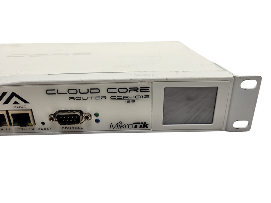 MikroTik CCR1016-12G Cloud Core Router 12-Port Gigabit Routerboard READ $
