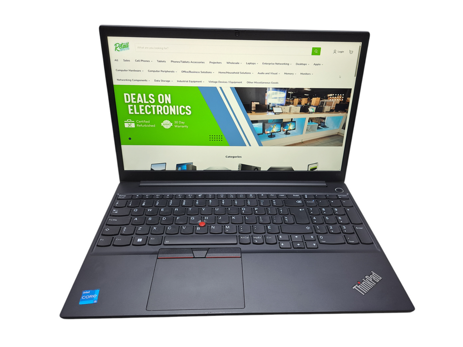 Lenovo ThinkPad E15 | Intel Core i5-1135G7, 16GB DDR4 3200MHz, 256GB NVMe ) Lap200