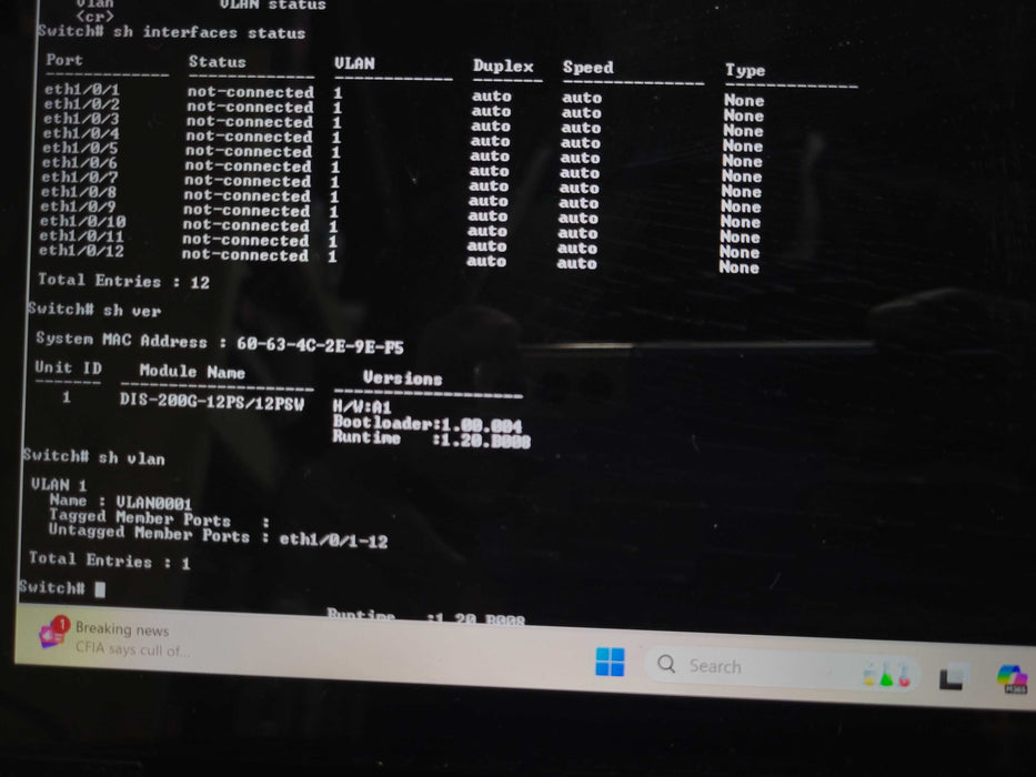 D-Link DIS-200G-12PS 12-Port Gigabit Smart Managed Industrial PoE Switch-24 _
