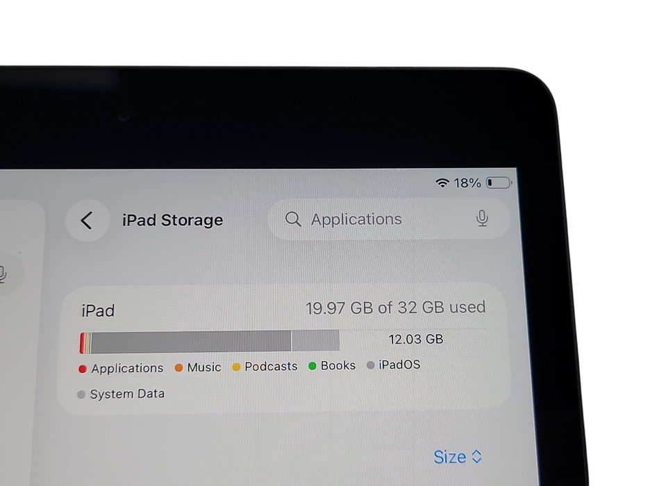 Apple iPad 8th Gen - 32GB - Space Gray [A2270]