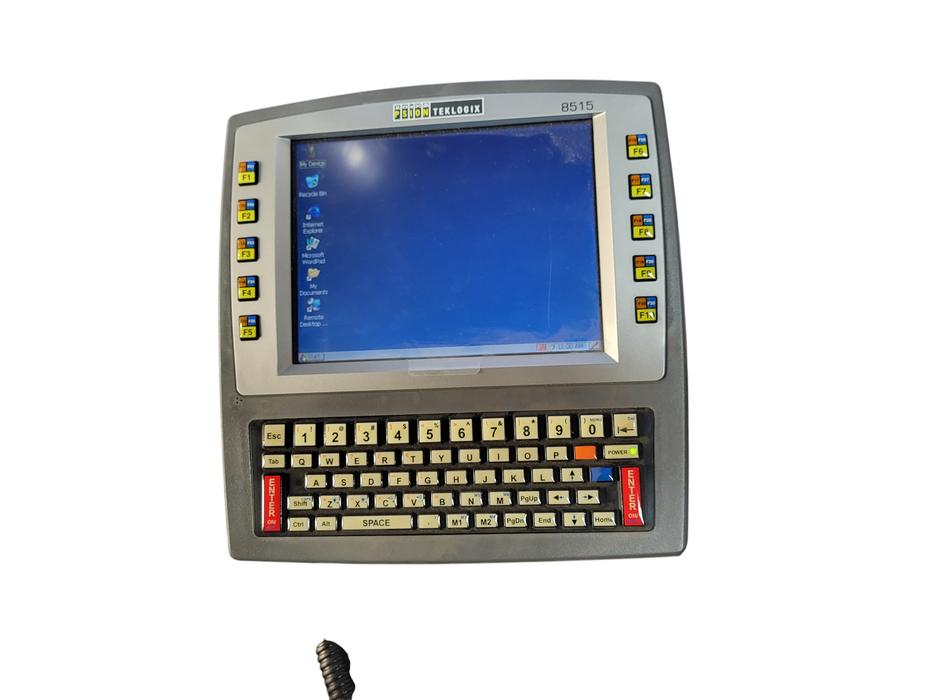 Psion Teklogix 8515 Vehicle Terminal Vehicle Mount Computer Bar Code READ $
