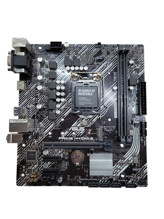 ASUS PRIME H410M-E LGA1200 mATX Motherboard (READ) %