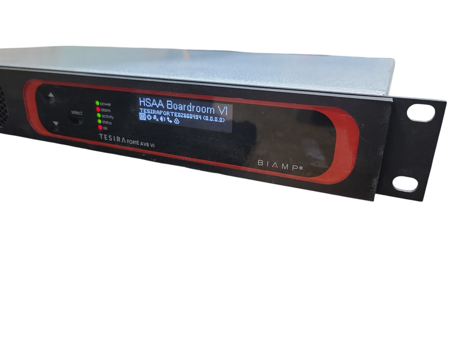 Biamp Systems Tesiraforte AVB VI Digital Audio Signal Processor  !
