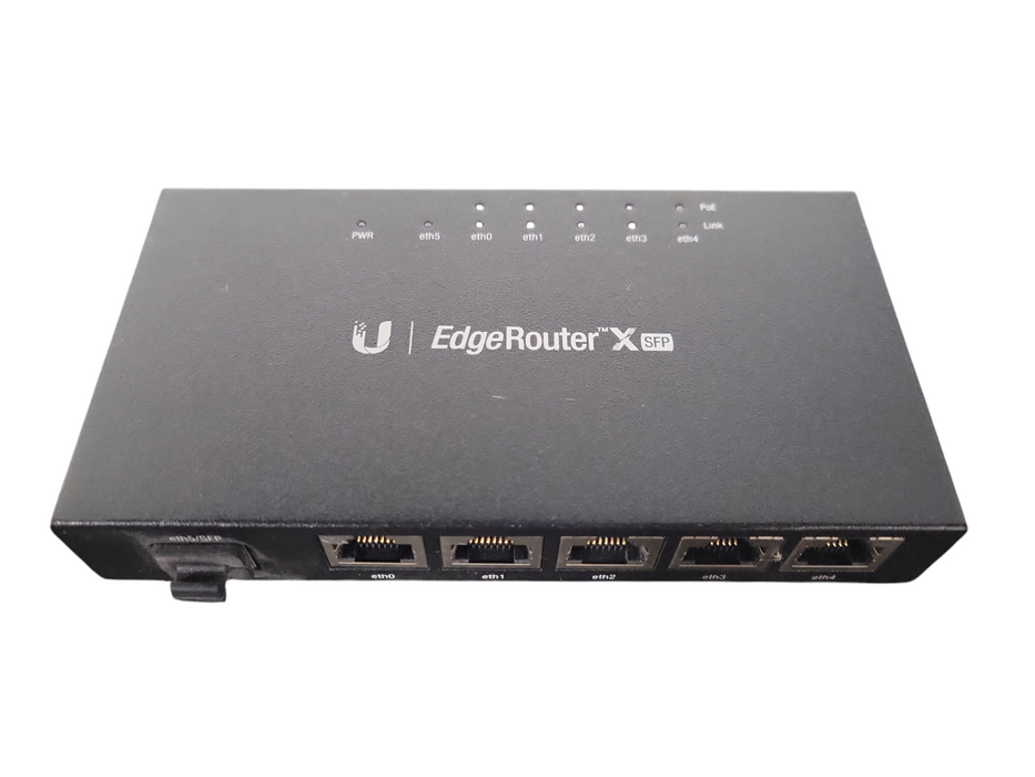 Ubiquiti EdgeMAX 5 port Edgerouter X SFP - Router !