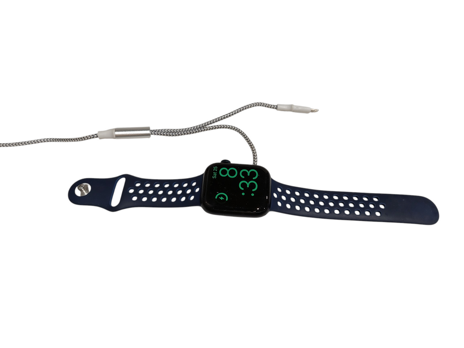 Apple Watch Series 7 Nike S/M Blue Wristband GPS 45MM ( Parts ) =
