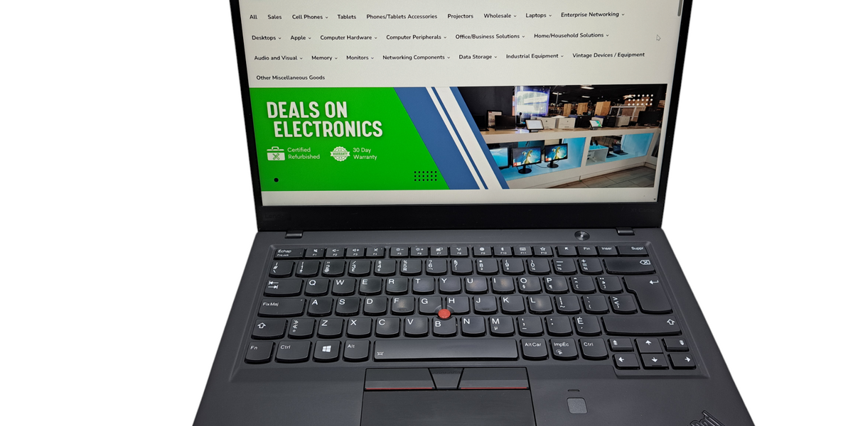 【送料無料】Lenovo ThinkPad X1 Carbon (i5) Lenovo ThinkPad X1 Carbon | Intel Core i5-8265U, 8GB DDR4, 256GB