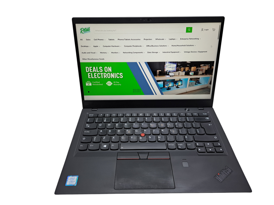 Lenovo ThinkPad X1 Carbon | Intel Core i5-8265U, 8GB DDR4, 256GB