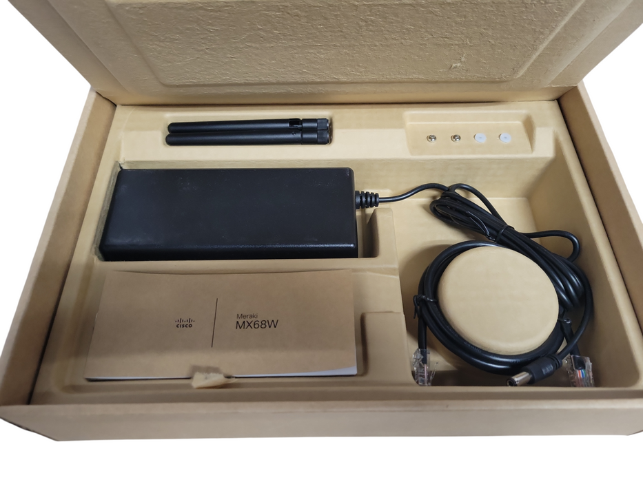Cisco Meraki MX68W MX68W-HW Wireless Security Appliance Unclaimed  Q_