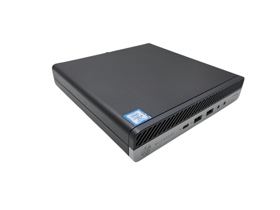 HP EliteDesk 800 G4 DM | Intel Core i5-8500T, 16GB DDR4, 256GB NVMe, Wi-Fi )