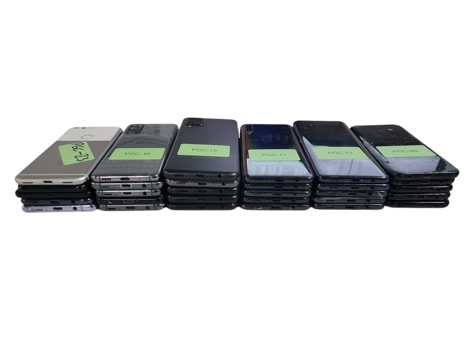 Lot of 30x Android Phones [Samsung/Google | B/C Condition][PGC-1] (