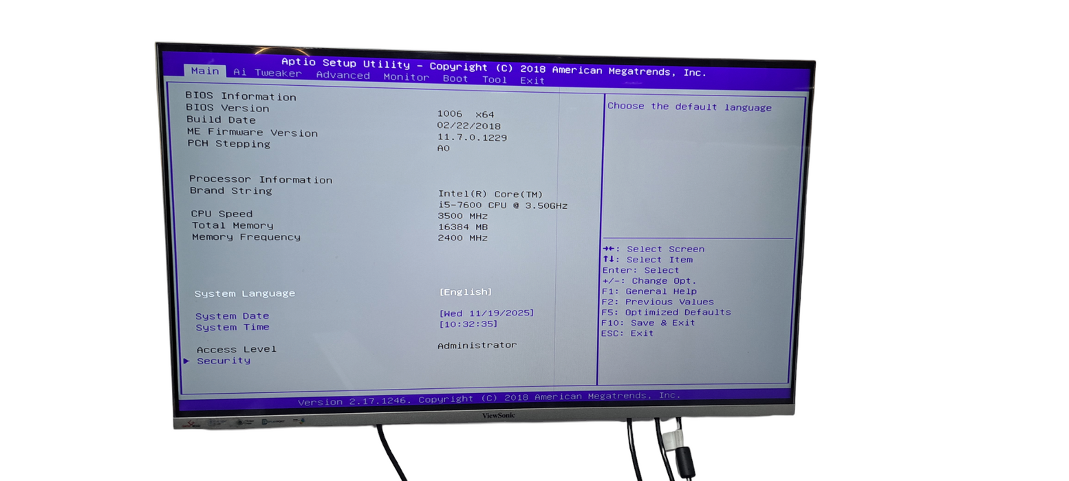 Custom PC i5-7600 CPU|16GB DDR4 RAM|Quadro K620 GPU|256GB NVM