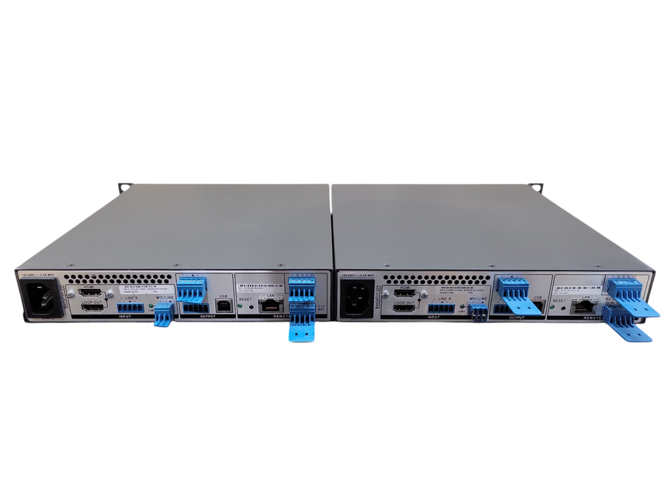 LOT 2x Extron MediaPort 200 HDMI and Audio to USB Scaling Bridge !
