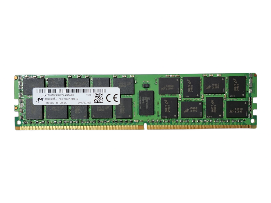 Micron 16GB 2Rx4 PC4-2133P-RB0, DDR4, Server Memory Q