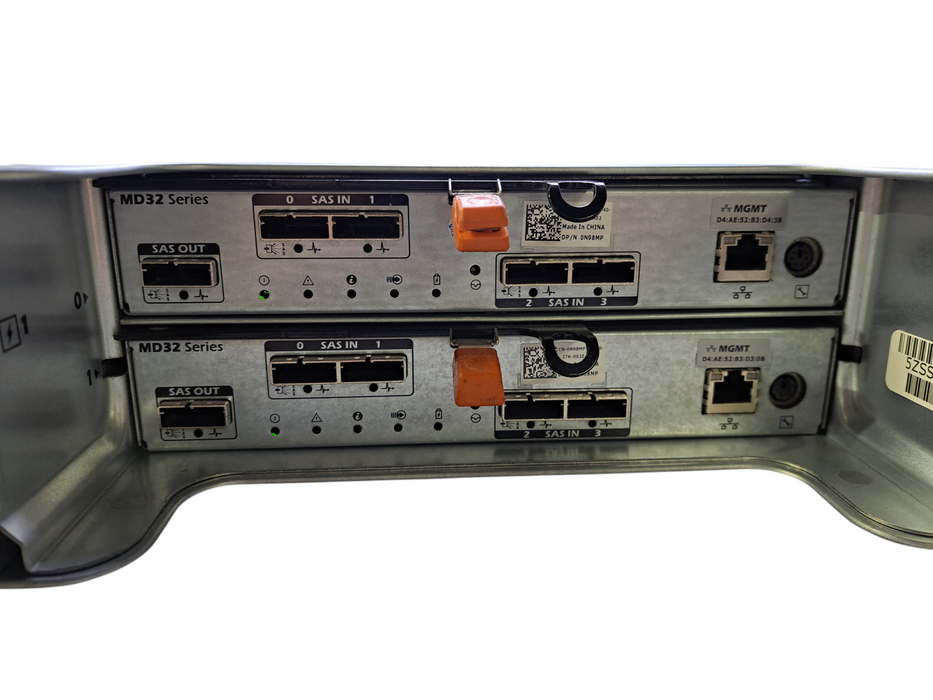 Dell PowerVault MD3200 24x2.5" Storage Array w/ 2x MD32, 2x 600W PSU