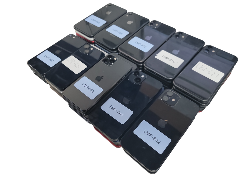 Lot of 50x Apple iPhone's [X & Up | B/ C Condition][LMP-18] (