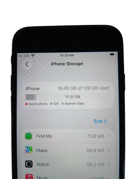 Apple iPhone SE 2 - 128GB - Black [A2275]