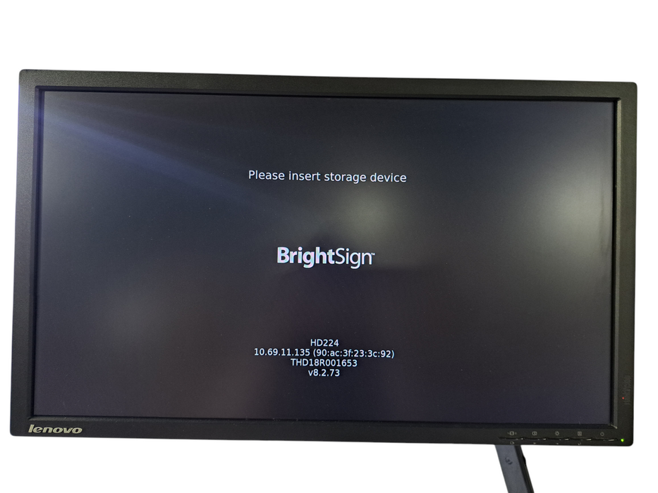 Brightsign HD224 Digital Signage Media Player HDMI 4K | Factory Reset