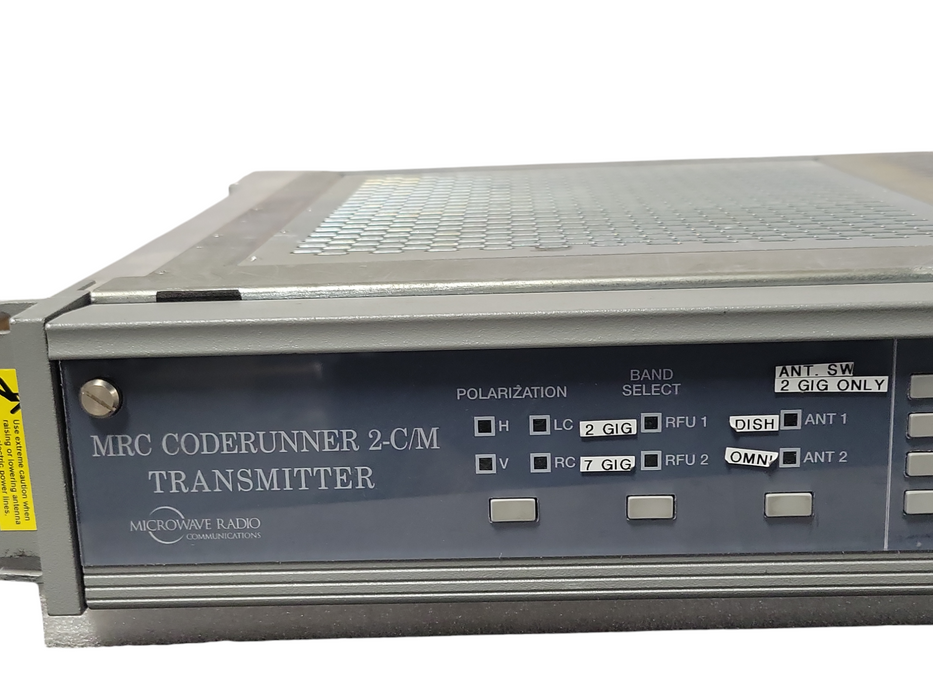 Microwave Radio Communications CodeRunner 2-C/M Transmitter, READ _