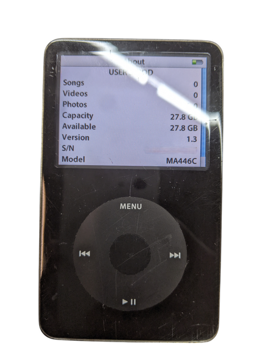 Apple iPod Classic 5th Gen | A1136 | 30GB | MA446C