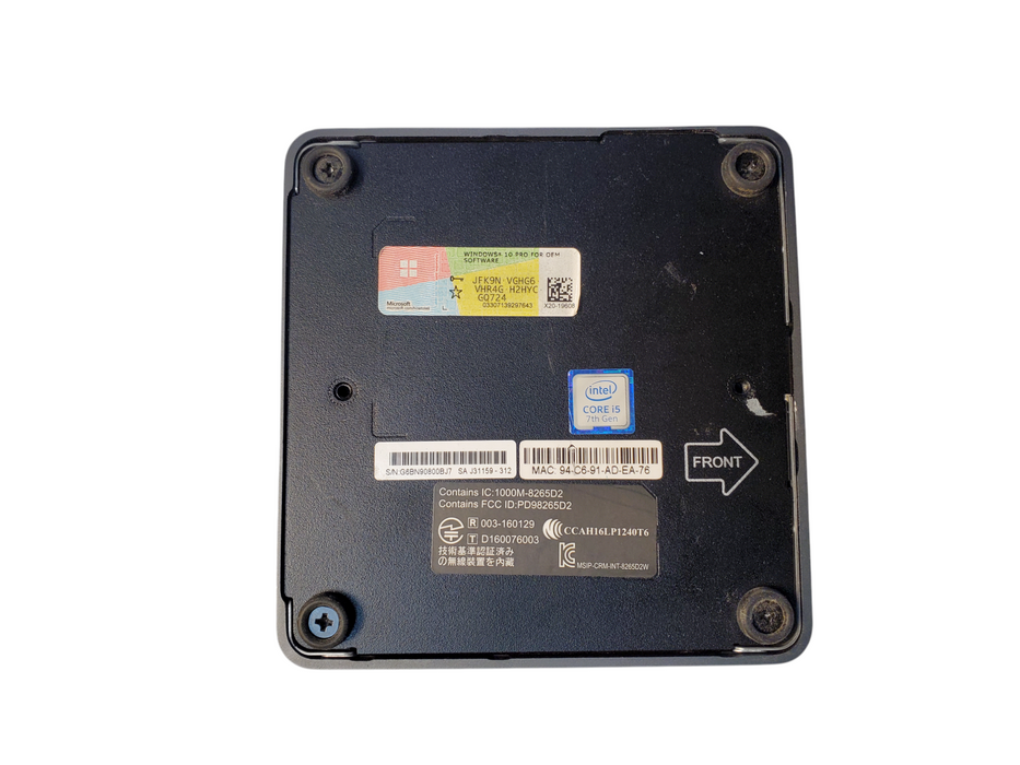 F1 Nano Station Intel Core i5-7260U @ 2.20GHz 16GB DDR4 256GB SSD