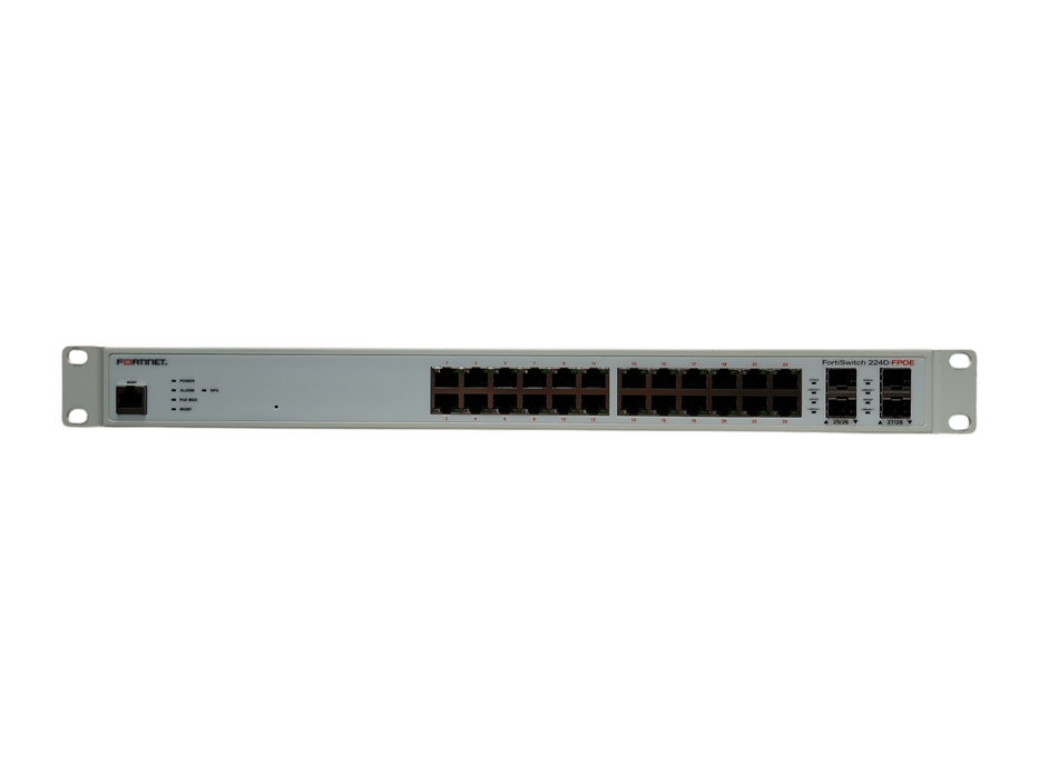 Fortinet FortiSwitch FS-224D-FPOE 24-Port Secure Access Switch