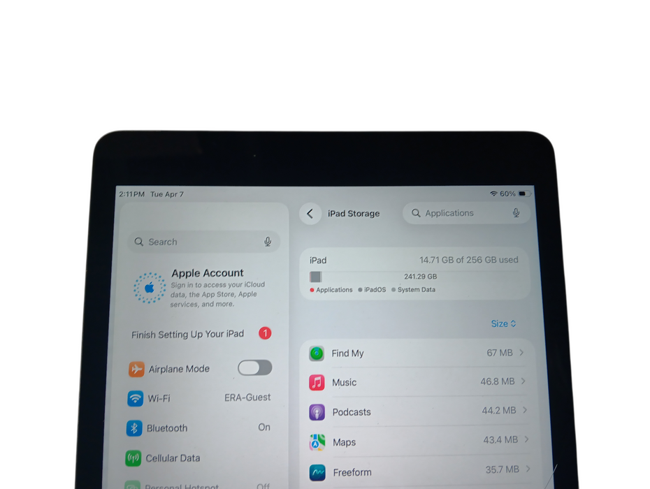 Apple iPad 9th Gen - Space Gray - 256GB [A2603] Read