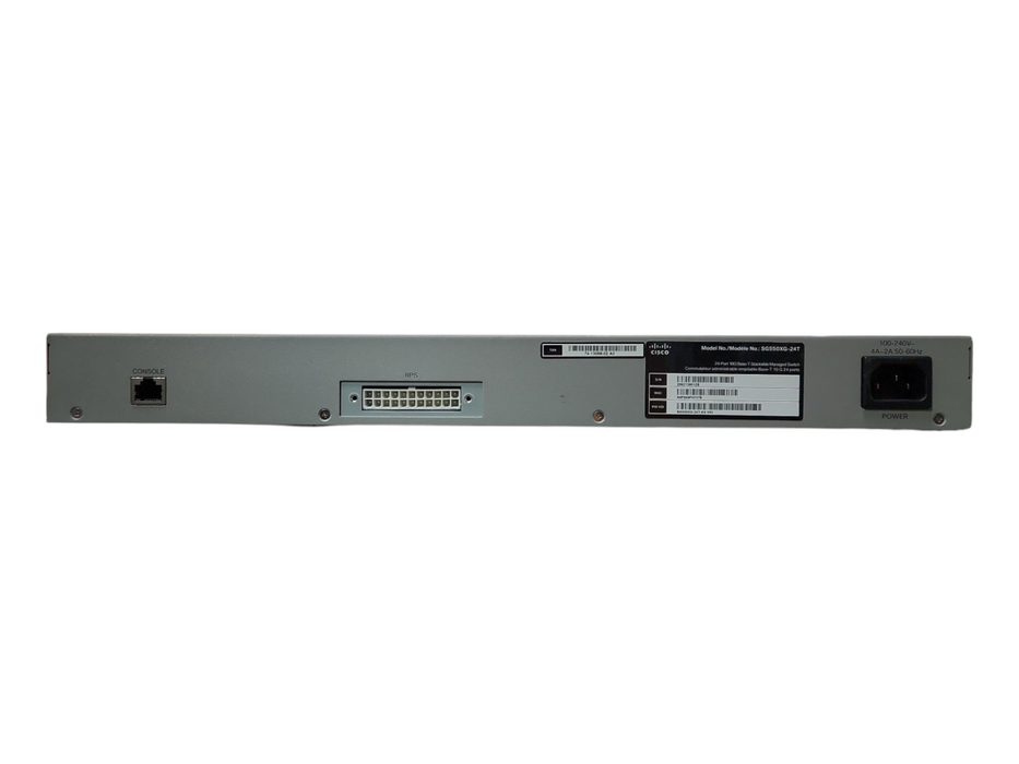 Cisco SG550XG-24T-K9 V02, 24-Port Stackable Managed Switch