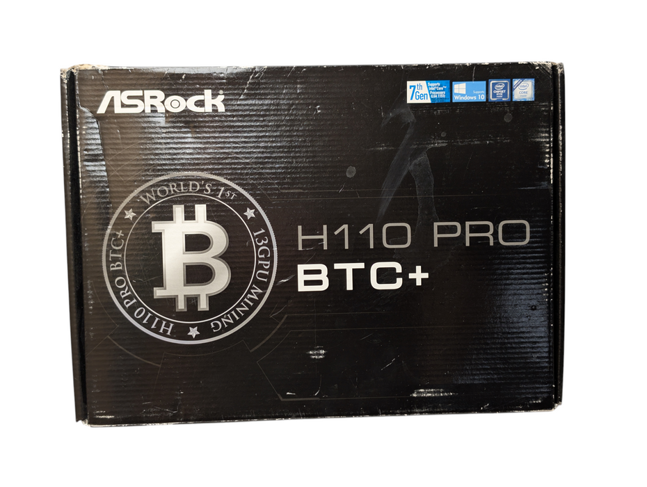 ASRock H110 PRO BTC+ Motherboard 90-MXB5S0-A0UAYZ -