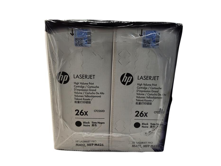 26X DUAL PACK GENUINE HP CF226XD - 26X DUAL PACK OF 2 (NEW SEALED BOX) HP $