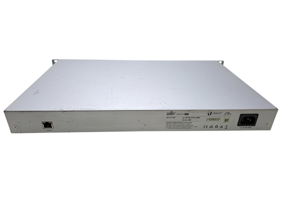 Ubiquiti UniFi US-24-250W | 24-Port Gigabit PoE+ Managed Switch *READ* )