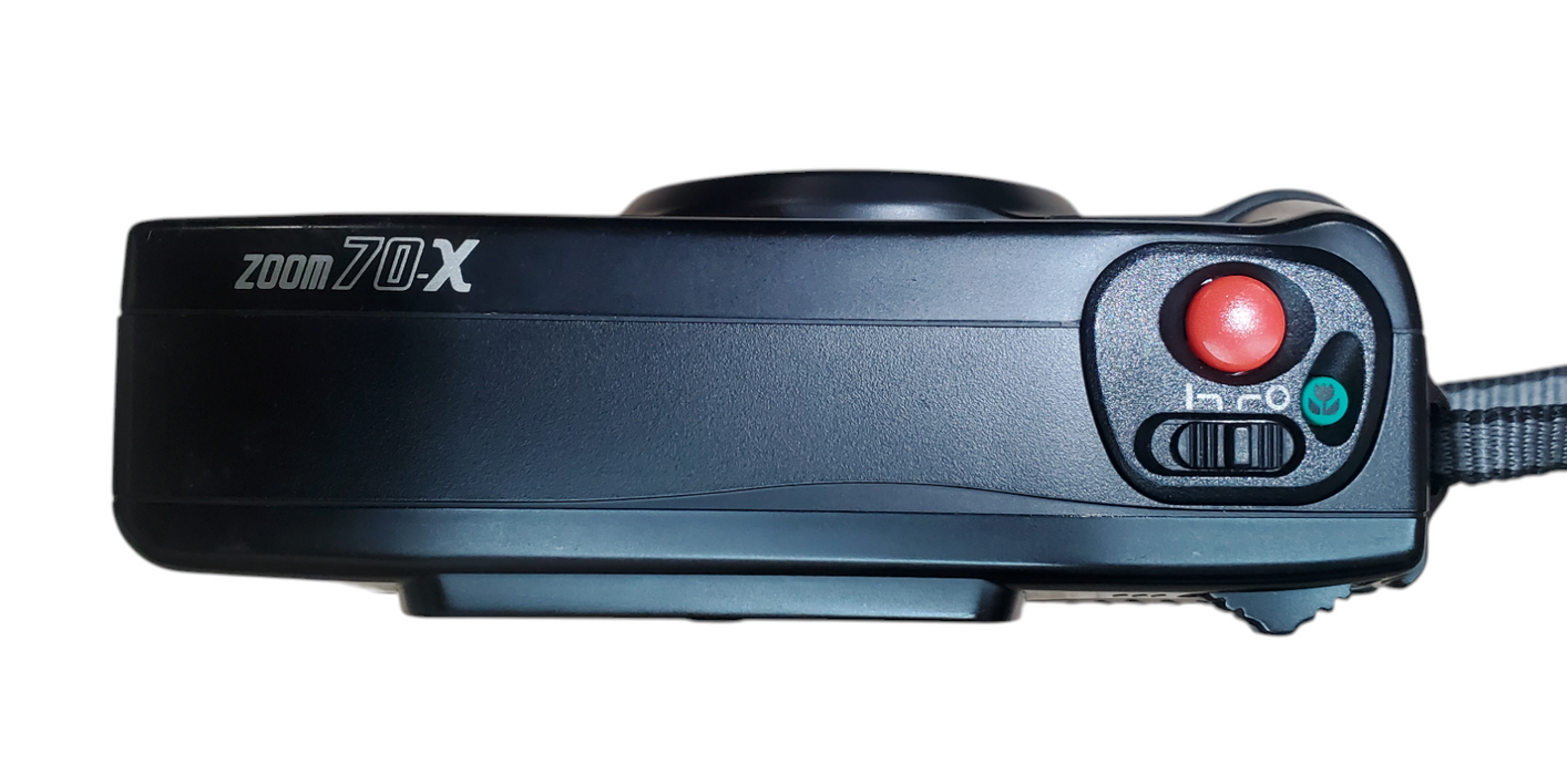 Pentax Zoom 70-X 35mm Film Camera w/ Case *READ*