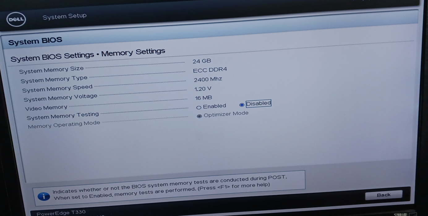 Dell PowerEdge T330 Xeon E3-1230 V6 3.60GHz 24GB RAM PERC H730