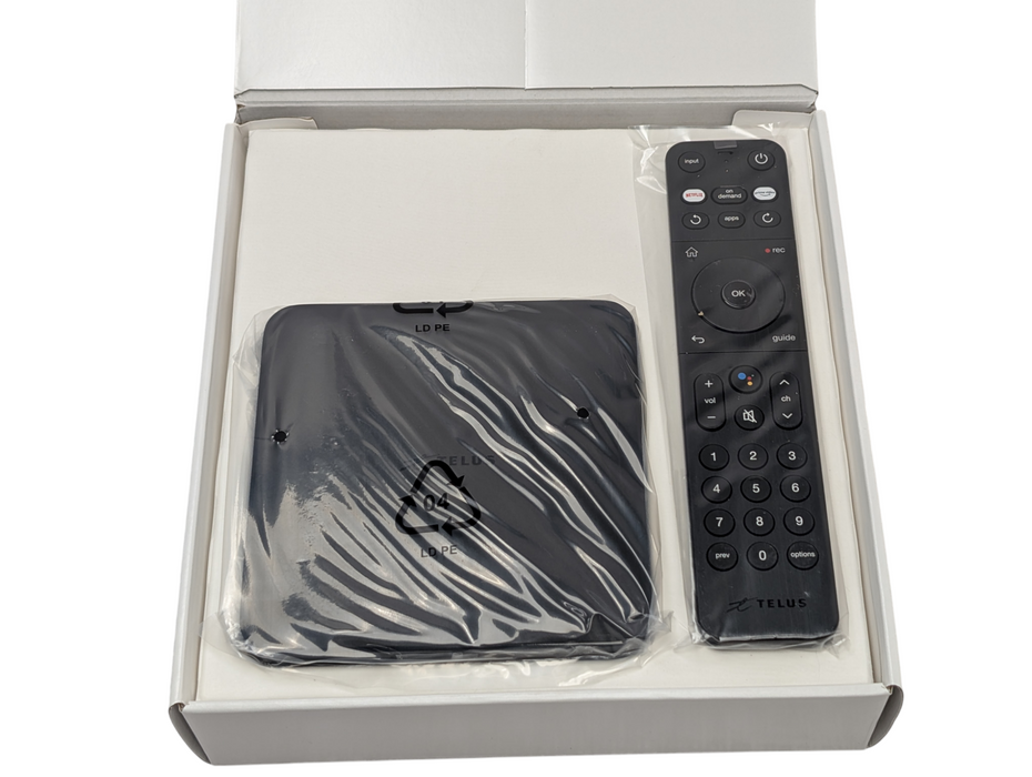 New TelusTV-21T TV Digital Box 4K HDR  -