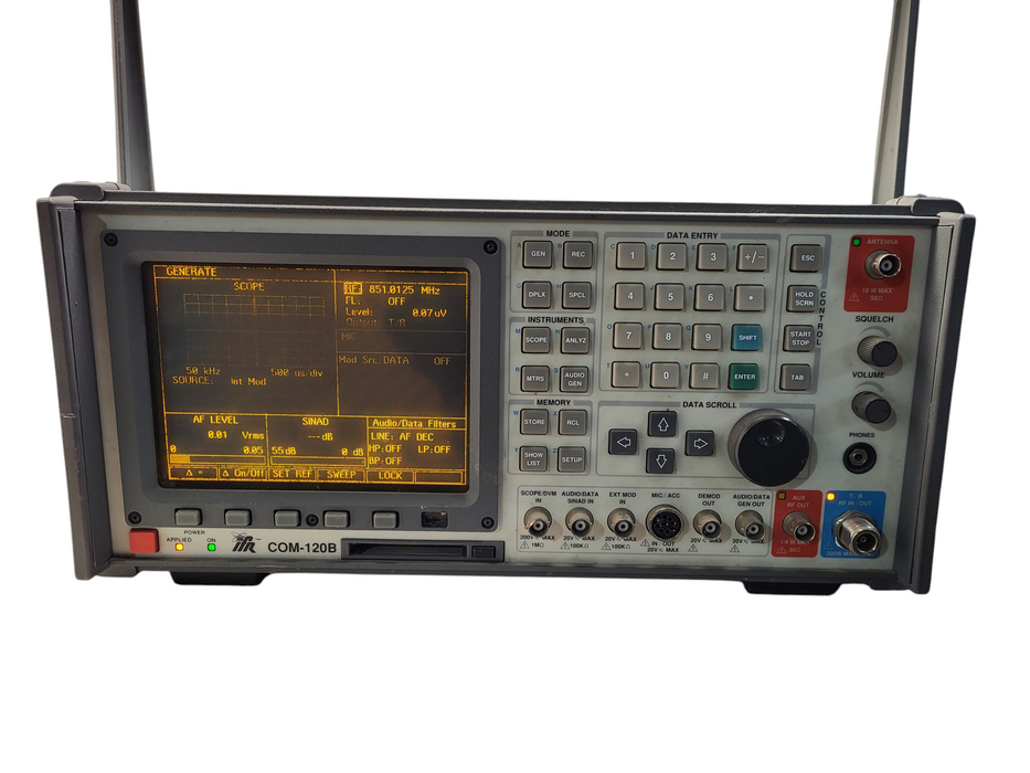 IRF/Aeroflex COM-120B Communication Service Monitor $