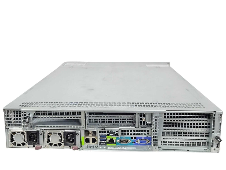 Supermicro 829U-R12X12 2U w/ X12DPU-6 Board 2x PSU 2x CPU Heat sinks 12x 3.5" _