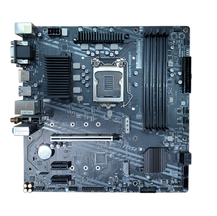 MSI B460M PRO-VDH WIFI Motherboard LGA1200 - No CPU/RAM *READ*